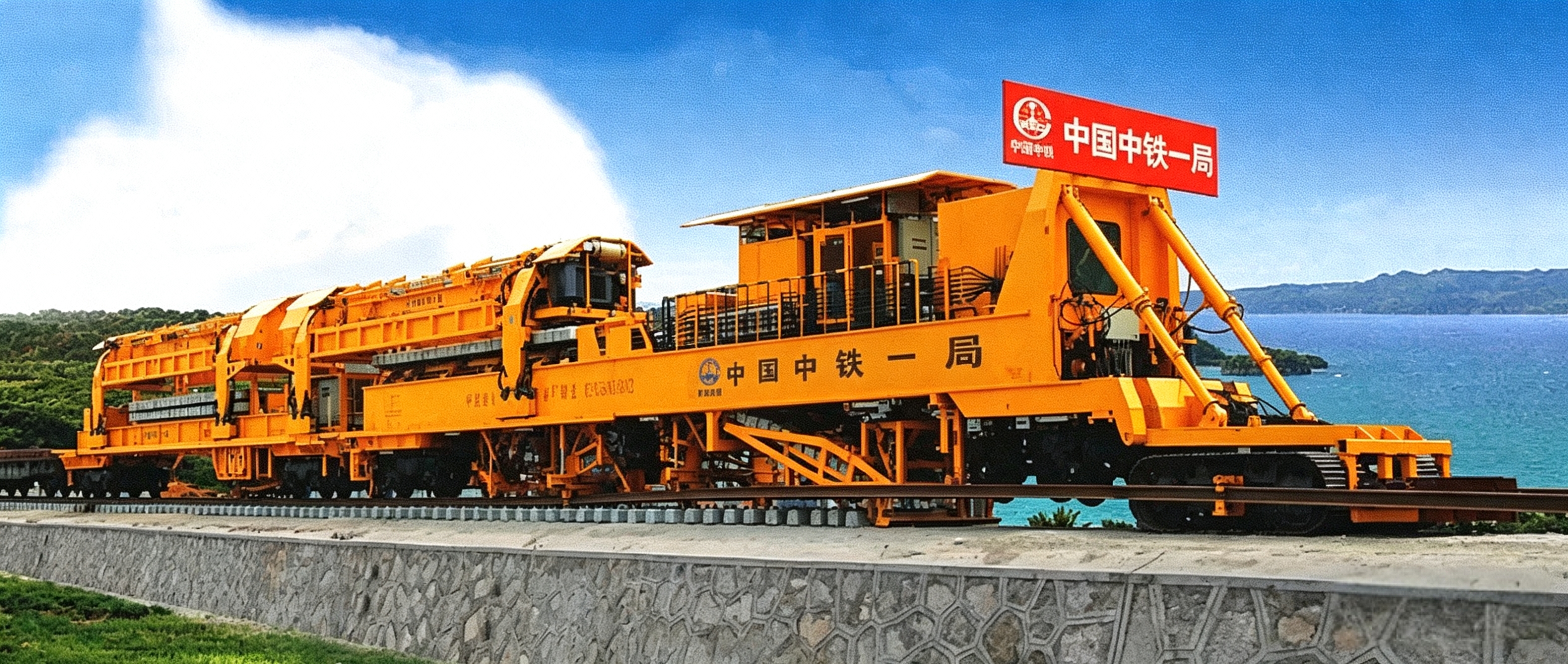 CPG500型铺轨机组